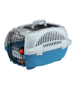 Atlas deluxe 10 open blu - trasportino per cane - ferplast