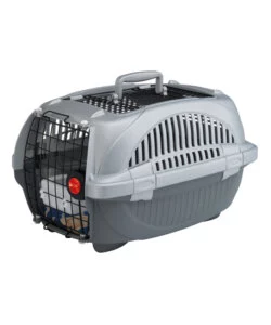 Atlas deluxe 20 open grigio - trasportino per cane - ferplast