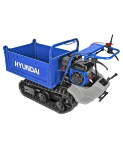 Mini motocarriola cingolata a scoppio hyundai portata 320 kg - cod. 65900