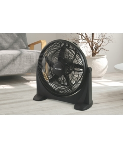 Ventilatore da appoggio box 'articfresh' colore nero 90 w, 50 cm