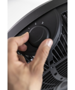 Ventilatore da appoggio box "articfresh" colore nero 90 w, 50 cm