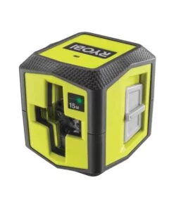 Livella laser verde a 2 linee 15 metri rbcllg1 - ryobi