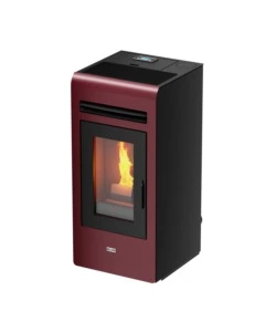 Stufa a pellet canadian stove "vancouver 12" bordeaux 11,1 kw