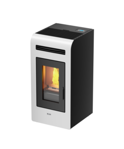 STUFA A PELLET CANADIAN STOVE 'VANCOUVER 14' BIANCO 12,9 KW