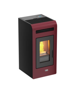 STUFA A PELLET CANADIAN STOVE 'VANCOUVER 14' BORDEAUX 12,9 KW