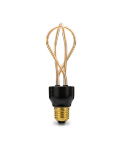 Lampadina led decorativa 'doppio tondo' 480 lm, e27