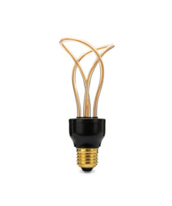 Lampadina led decorativa 'doppio irregolare' 480 lm, e27