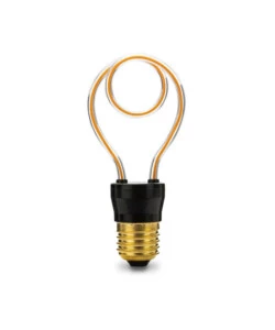 Lampadina led decorativa 'doppia spirale' 240 lm, e27