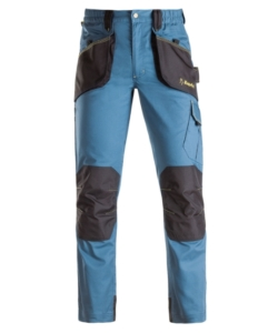 Pantaloni da lavoro slick avio/nero, tg xl - kapriol