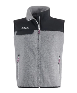 Gilet da lavoro wool donna grigio chiaro, tg xs - kapriol