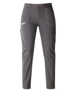 Pantaloni da lavoro cargo donna grigio, tg s - kapriol