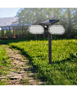 Picchetto a led solare con sensore di movimento - 32 led