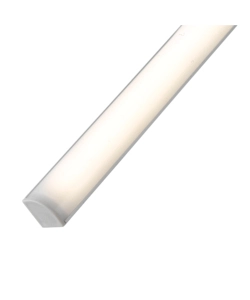 Barra sottopensile angolare led 'unix 45' con diffusore silver, 600 lm 4000 k