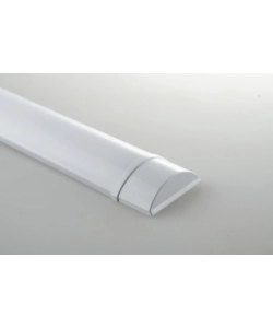 Barra led "batten 120" con finitura bianca e diffusore opale, 4252 lm 4000 k