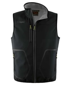 Gilet da lavoro kapriol "tech" colore nero/silver, tg xxxl