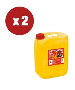 Combustibile liquido petropur plus 2 taniche da 18lt - totale di 36 litri