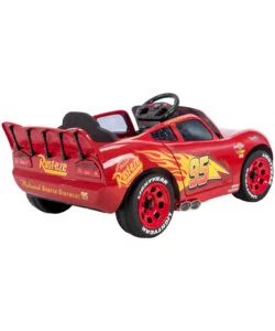 Auto elettrica per bambini a batteria 6v, modello saetta mcqueen cars