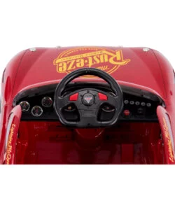 Auto elettrica per bambini a batteria 6v, modello saetta mcqueen cars