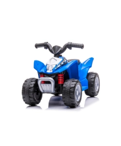 Quad per bambini elettrico a batteria 6 volt, colore blu -  honda