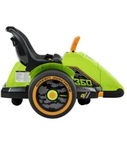 Macchina elettrica per bambini a batteria 6v modello green machine 360