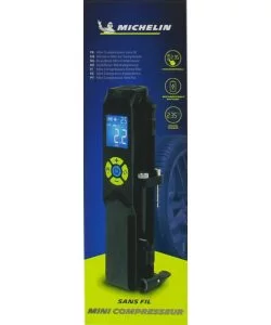 Mini compressore aria portatile a batteria michelin 7,4v