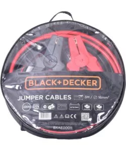 Cavi di avviamento 16mm da 3 metri black+decker