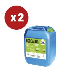 2 taniche combustibile ecocalor light 18lt - savichem