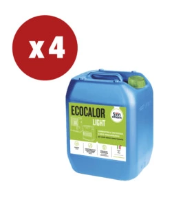 4 taniche combustibile ecocalor light 18lt - savichem