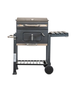 Barbecue a carbone 'primo' in acciaio, 117,5x66x107,5 cm - arnold