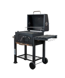 Barbecue a carbone 'primo' in acciaio, 117,5x66x107,5 cm - arnold