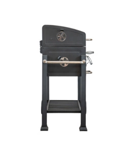 Barbecue a carbone "primo" in acciaio, 117,5x66x107,5 cm - arnold