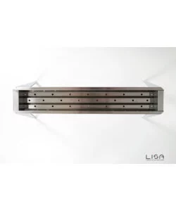 Cuocispiedini miami 800 in acciaio inox, 106x36x83 cm - lisa