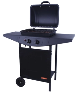 Barbecue a gas argentina 2 fuochi, 98x44x100 cm - sandrigarden