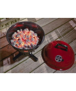 Barbecue a carbonella portatile, 36x36x46,5 cm - sandrigarden