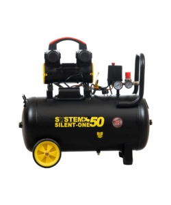 Compressore aria silenziato system+ "sy092" 50l 1,5hp