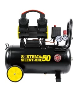 Compressore aria silenziato system+ 'sy092' 50l 1,5hp