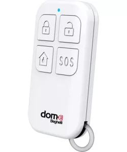 Kit antintrusione "dom-e" beghelli con sistema di allarme wireless wifi/gsm