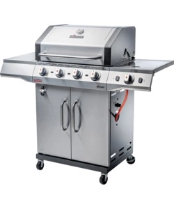 Barbecue a gas 'performance pro s 4' in acciaio con 4 bruciatori, 128x57,3x115,3 cm - char-broil