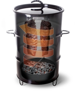 Barbecue a carbone "pit barrel cooker pbx" in acciaio, 76,2x76,2x91,5 cm - pit barrel