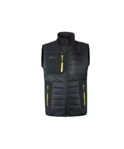 Gilet da lavoro 'wall' nero, tg l - u-power