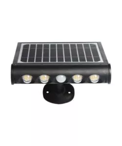 Lampada led da giardino con pannello solare, 8 w 3000 k