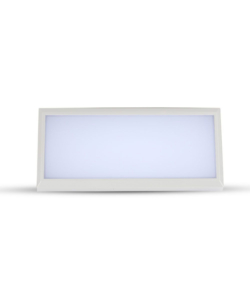 Lampada led da esterno a muro angolare bianco, 12 w 3000 k