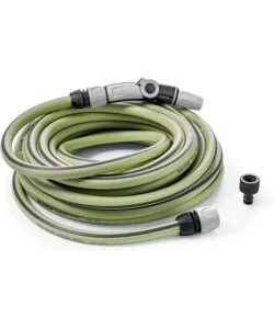 Kit tubo di irrigazione eco in materiale riciclato ultramemory lime 25 metri 5/8' - g.f.