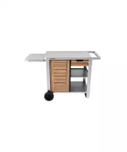 Trolley supporto per barbecue "woody plancha deluxe trolley", 120x63x73 cm - campingaz