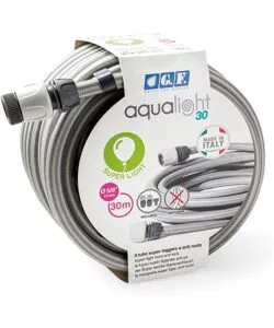 Kit tubo leggero per irrigazione 30 metri 5/8' 'aqualight' - g.f.