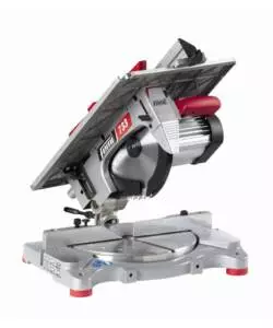 Troncatrice per legno e alluminio '733'  con motore ad induzione e diametro lama 254 mm, 1300 w - femi