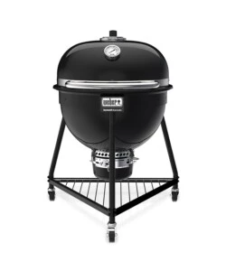 Barbecue a carbone weber 'summit kamado e6' con griglia 61 cm