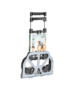 Carrello multiuso pieghevole in alluminio con portata 80 kg