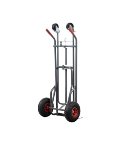 Carrello portalegna a 2 posizioni in metallo verniciato portata 250 kg 57x56x117 cm