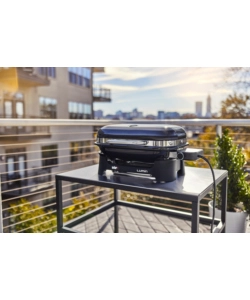 Barbecue elettrico portatile weber "lumin compact" con griglia 49,5 x 23,5 cm